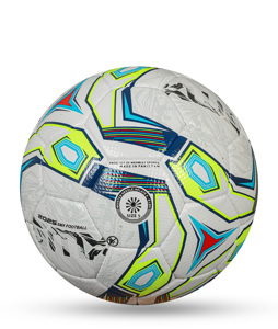 Ballon de football professionnel de haute qualité en cuir PU, gonflé, emballé, pour sport d'équipe, thermique - Product Image 2