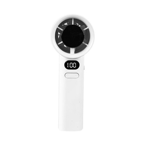 Ventilateur portatif à brume d'eau avec affichage numérique, moteur sans balais 5W, rechargeable par USB, fonctionne sur batterie, appareil de refroidissement portable, humidificateur - Product Image 1