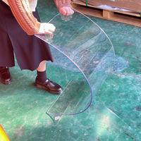 Planche d'endurance en plastique fournie par le fabricant, planche/planche/feuille en polycarbonate PC transparent personnalisé