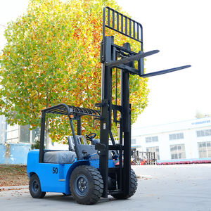 Montacargas de 5 Toneladas con Funcionalidad Completa, Certificación CE y EPA, Elevador de Contenedores, Montacargas Diésel, Montacargas para Almacenamiento de Productos Agrícolas - Product Image 6