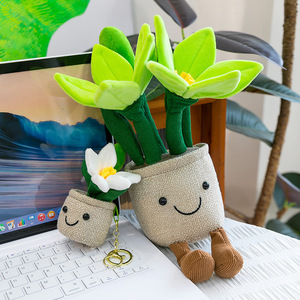 Juguetes de Peluche Personalizados, Peluche de Orquídea, Impresionante Decoración para Macetas, Decoración para el Hogar, Adornos para Fiestas - Product Image 4
