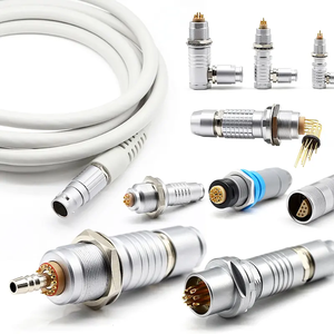 Tất cả các kim loại đẩy-kéo tự khóa 7 + 1 không thấm nước cắm tự bảo vệ kết nối ổ cắm - Product Image 6