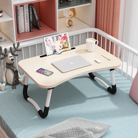 Lit Petit bureau d'ordinateur Chambre paresseuse Table de chevet pliante Maison Dortoir Minimaliste Ordinateur Étude Table d'ordinateur portable