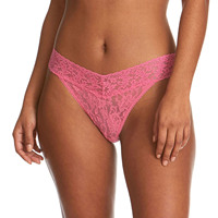 Culotte transparente en dentelle extensible avec entrejambe en coton pour femme, taille haute, sexy, grande taille