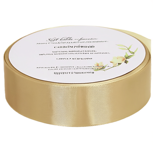 Rouleau de ruban de soie douce pour l'emballage de cadeaux et la décoration florale Ruban de soie de mûrier pur 100% pour l'artisanat et les invitations - Product Image 1