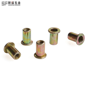 <span class=keywords><strong>Tuercas</strong></span> remachables <span class=keywords><strong>de</strong></span> cabeza plana <span class=keywords><strong>y</strong></span> cuerpo liso con extremo abierto, <span class=keywords><strong>de</strong></span> acero al carbono cincado, métricas/unidas M3M4M5M6M8M10M12 1/4'' 5/16'' 3/8'' 1/2'' - Product Image 5