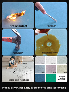 Phoenix Lion autolivellante <span class=keywords><strong>vernice</strong></span> <span class=keywords><strong>per</strong></span> pavimenti in sabbia epossidica facile da applicare con <span class=keywords><strong>vernice</strong></span> artistica <span class=keywords><strong>per</strong></span> effetto pavimento in <span class=keywords><strong>marmo</strong></span> e cemento - Product Image 5