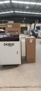 Máquina de Soldadura Láser de <span class=keywords><strong>Fibra</strong></span> Portátil Derek Nueva y Económica con Salida Máxima de 1000W, Refrigeración por Agua, Fácil de Operar y Control Automático - Product Image 4