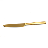Hôtel Couteau Fourchette Cuillère Couverts En Acier Inoxydable Couteau Fourchette Cuillères Ensemble Vaisselle Plaqué Or