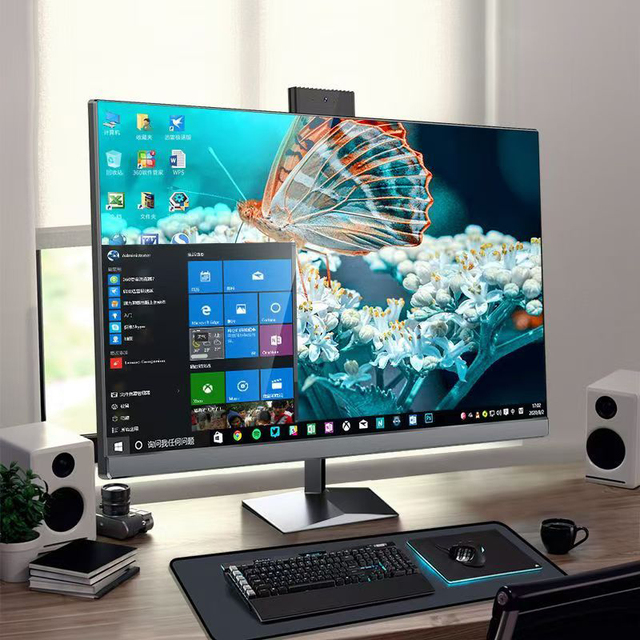 Laptop Computer All in One LCD Industrial All in One LED Panel Curved Screen I3 I5 I7 I9 512gb SSD 16GB DDR4 Laptop All in One
