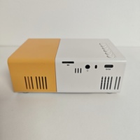 Mini projecteur LED portable YG300 HD 1080P avec mise en miroir d'écran de téléphone filaire, pour cinéma maison et films en extérieur