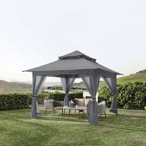 Gazebo Plegable de 12x12 13x13 con Cortinas de Malla para Exteriores - Product Image 3