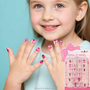 GMPC/Sedex/ISO/EUDR Vente en gros de <span class=keywords><strong>faux</strong></span> ongles pour filles avec dessin animé pour un usage quotidien <span class=keywords><strong>Faux</strong></span> ongles à motifs mignons pour les adolescentes - Product Image 1