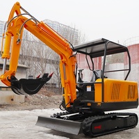 Livraison rapide Multifonctionnel Crawler Petite Digger pour Construction Ferme Jardin Utilisation Mini Pelle Client Pick up
