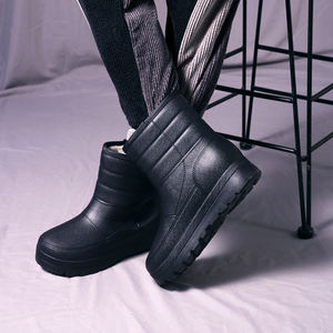 2025 hiver hommes EVA bottes de pluie isolées semelle épaisse léger anti-dérapant imperméable froid et neige Protection jours de pluie bottes - Product Image 2