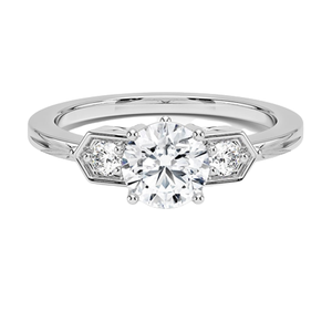 Elegant Bridal White Silver <b>Crystal</b> Engagement <b>Ring</b> for Women Wedding Proposal Jewelry Romantic Anniversary Gift <b>Ring</b> - Product Image 2