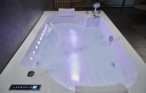 Prix des baignoires acryliques de massage intérieur tourbillon homologué CE et Sabre bains à remous <span class=keywords><strong>spa</strong></span> baignoire <span class=keywords><strong>2</strong></span> personnes baignoire de massage - Product Image 6