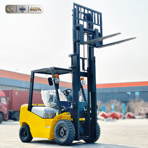 Heißer Verkauf Diesel-Gabelstapler 2,5 Tonnen Allrad-Gabelstapler 1,5 Tonnen 2 Tonnen 3 Tonnen 3,5 Tonnen mit Seitenschieber 3 m-7 m für Containerbeladung - Product Image 3