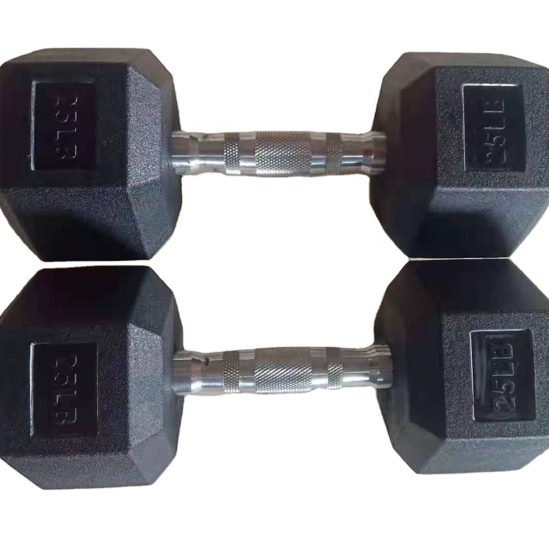 Горячая Распродажа 2021, оборудование для спортзала, аксессуары для фитнеса, набор гантелей со стойкой, шестигранная резиновая гантеля, 30 кг