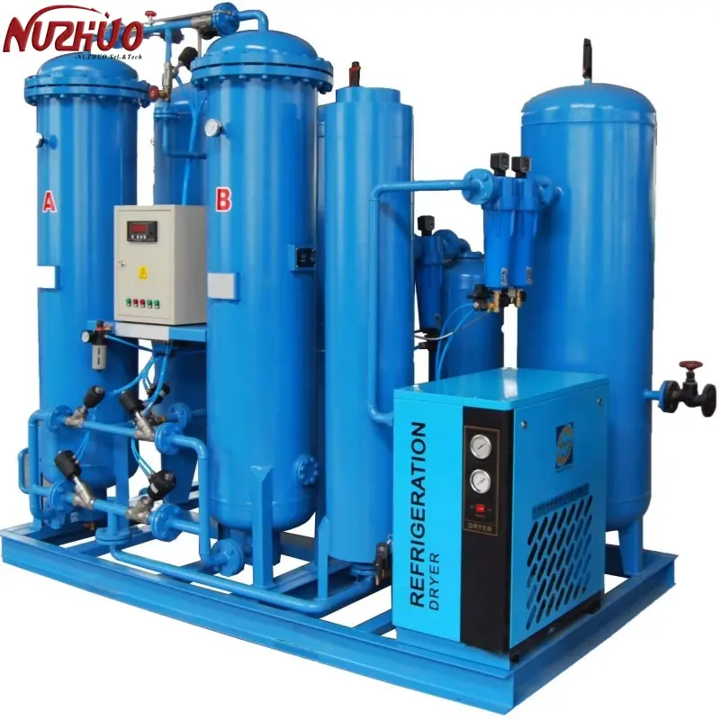 Nuzhuo Bảo Vệ Tốt Nhất Gas N2 Tạo Thiết Bị Trung Quốc Gốc Nitơ Làm Nhà Máy Trên Bán