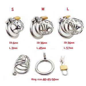 <span class=keywords><strong>Candado</strong></span> Metálico Hueco, Dispositivo <span class=keywords><strong>de</strong></span> <span class=keywords><strong>Castidad</strong></span> Masculino, Candados <span class=keywords><strong>para</strong></span> Pene, Jaulas <span class=keywords><strong>para</strong></span> Pene Cortas, Juguetes Sexuales BDSM <span class=keywords><strong>para</strong></span> <span class=keywords><strong>Hombres</strong></span> - Product Image 4