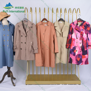 Formal Mixed Classic Work <strong>Trench</strong> <strong>Coats</strong> <strong>Plus</strong> <strong>Size</strong> Used Clothing <strong>Trench</strong> <strong>Coats</strong> Used Clothes From <strong>Uk</strong> Morning <strong>Coats</strong> in Europe - Product Image 3