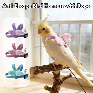 Arnés Antivuelo <span class=keywords><strong>para</strong></span> Loros, Arnés <span class=keywords><strong>para</strong></span> Pájaros Pequeños, Bonito y a Prueba de Escape, <span class=keywords><strong>para</strong></span> Volar al Aire Libre - Product Image 2
