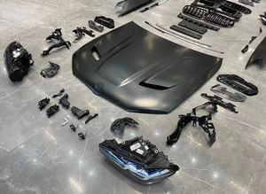 Kit carrosserie pour BMW Série 5 F10 2010-2016 Facelift vers G30 <span class=keywords><strong>LCI</strong></span> M5CS F90 avec phares LED de haute qualité Pare-chocs Pièces automobiles M Power - Product Image 5