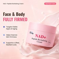 Crème revitalisante Private Label NAD Plus avec complexe de 13 peptides, crème anti-affaissement et raffermissante pour le visage, le cou et le corps, soin de la peau OEM