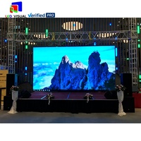 Panneau d'affichage LED d'intérieur P3.91 à prix d'usine, pleine couleur, haute fréquence de rafraîchissement, haute luminosité pour décors de scène et événements en direct