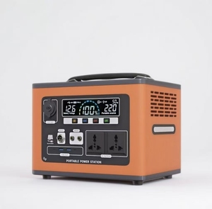 Station d'alimentation portable 600W 220V, générateur solaire LiFePO4 MPPT pour la maison, le camping et les situations d'urgence - Product Image 1
