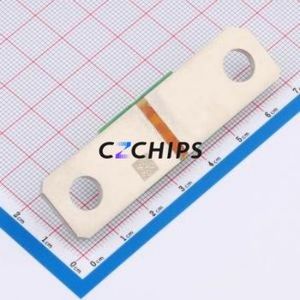 Résistance de détection de courant / Shunt SMD PCBS6918A050T2AC00, résistance de dérivation 69x18mm 0,05mOhm 5% 100ppm/ ℃ - Product Image 2