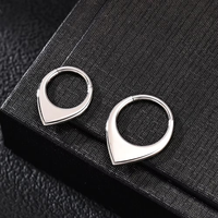 ASTM F136 G23 titane anodisation 16G Septum anneau de cerceau segment articulé nez Clicker Tragus Helix Daith boucle d'oreille Piercing bijoux