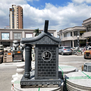 Approvisionnement d'usine En Plein Air Super Mini Temple Pierre Sanctuaires en pierre Antique Petit Temple Du <span class=keywords><strong>Dieu</strong></span> De <span class=keywords><strong>La</strong></span> Terre TU DI GONG MIAO Baldachine - Product Image 4