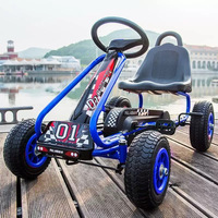 Go Kart de Pedales para Niños de Alta Calidad, Go Kart de Pedales de Ensamblaje Manual, Fácil de Instalar