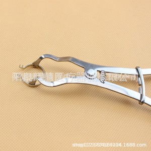 Forceps de modelage dentaire en microfibre, en acier inoxydable, avec poignée moletée manuelle, instrument chirurgical dentaire - Product Image 4