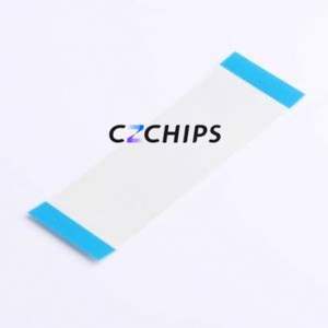 FFC1.0A-30P-100-4-8 FFC Cable (Flexible Flat Cable) P=1mm Connector 30P 1mm Non-Inverting 10cm - Product Image 2