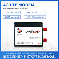 Módem 4G LTE con Puerto RS232/RS485 Inalámbrico, SIMCOM SIM7600/QUECTEL EC25/EC21/BG96/BG95