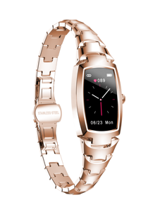 Reloj inteligente H8pro para mujer, dispositivo deportivo con control del ritmo cardíaco y de la presión sanguínea, para Android e IOS, gran oferta - Product Image 3