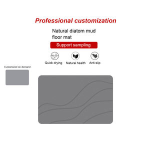 שטיח אמבטיה דיאטומי נגד החלקה, ייבוש מהיר, סופג במיוחד, ידידותי לסביבה, שטיח אבן קשיח לרצפה - Product Image 4