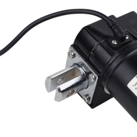 Actionneur linéaire électrique robuste 12V 24V CC 6000N haute charge course 50-1000mm étanche IP65 pour l'automatisation industrielle