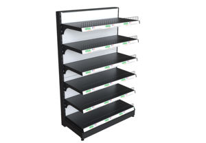 Estantes Modulares para Supermercados de Fácil Instalación, Exhibidores Metálicos sin Herramientas para Stands de Exhibición Temporales - Product Image 3