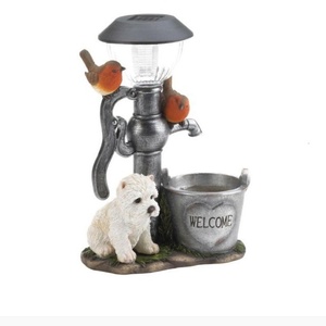 Cross Border energia solare <span class=keywords><strong>giardino</strong></span> elfo resina coniglio gatto cane Pet cortile ornamenti <span class=keywords><strong>per</strong></span> il giardinaggio - Product Image 2