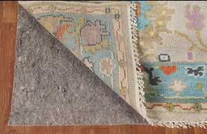 Tapis moderne indien Oushak oriental 3x6 "laine nouée à la main pour la décoration intérieure exercice prière pique-nique personnalisable adolescents - Product Image 4