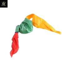 1 pièce, Accessoire de tour de magie 4 couleurs : foulard, mouchoir, pour apparaître, disparaître et changer de couleur, pour scène et close-up, jouet pour magiciens, facile à réaliser