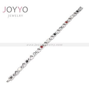 Pulsera de Moda al por Mayor, Joyería de Tendencia, Pulsera Popular de Acero Inoxidable 316L, Pulsera Dorada con Forma de Corazón Hueco - Product Image 4