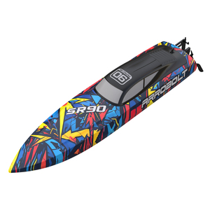 <span class=keywords><strong>Artland</strong></span> YELLOW, Bote de Carreras RC 2.4G, 70 km/h, Alta Velocidad, Auto-Rollo, Control Remoto, Listo para Usar, Alcance de 160 m, para Expertos - Product Image 1