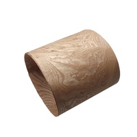 Placage de bois massif naturel en cyprès, épaisseur 0,4 mm, de Huzhou, pour la rénovation et la décoration, avec texture naturelle