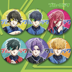 Personaggi Anime con lucchetto blu da 5.8CM Itoshi Rin Mikage Reo Nagi Seishiro in metallo con spille a doppio Flash e spille Decorative per regali di compleanno - Product Image 1