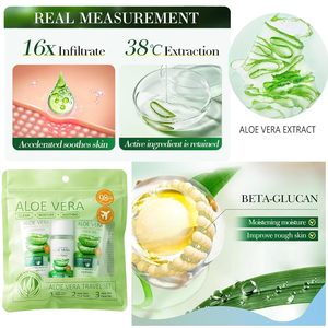 Kit de Viaje <span class=keywords><strong>para</strong></span> el Cuidado de la <span class=keywords><strong>Piel</strong></span> con Aloe Vera de Marca Propia, Set de 3 Productos Esenciales <span class=keywords><strong>para</strong></span> el Cuidado de la <span class=keywords><strong>Piel</strong></span>, Tamaño Mini <span class=keywords><strong>para</strong></span> Viaje, Calmante e Hidratante <span class=keywords><strong>para</strong></span> Después del Sol - Product Image 3